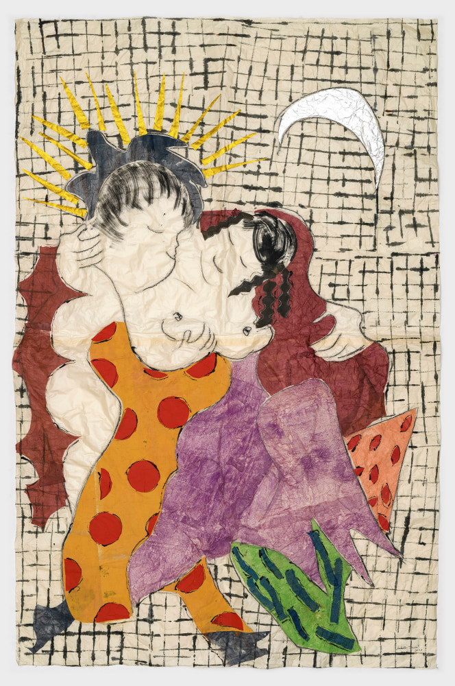 Isabella Ducrot

Tendernesses on Grill IX

2023

Pastel, pigment, paper, and collage on Japan paper&amp;nbsp;

72 3/4 x 47 3/4 inches

185 x 121 cm

(ID 23/023)