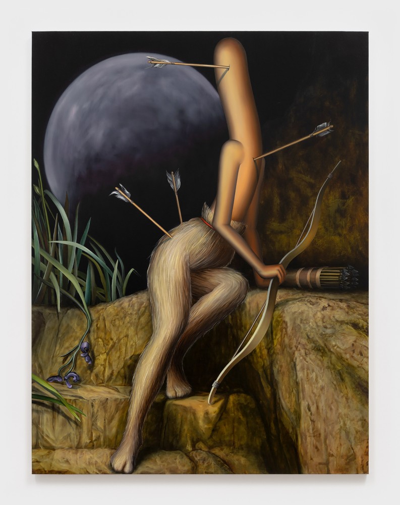 Emily Mae Smith

The Huntress, Detourned

2025

Oil on linen

67 x 51 in

170.2 x 129.5 cm

(EMS 25/001)