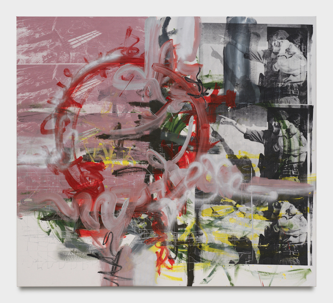 Leyla Yenirce

Focus

2024

Oil, acrylic spray, and screen print on canvas

70 7/8 x 78 3/4 inches

180 x 200 cm

(LY 24/004)