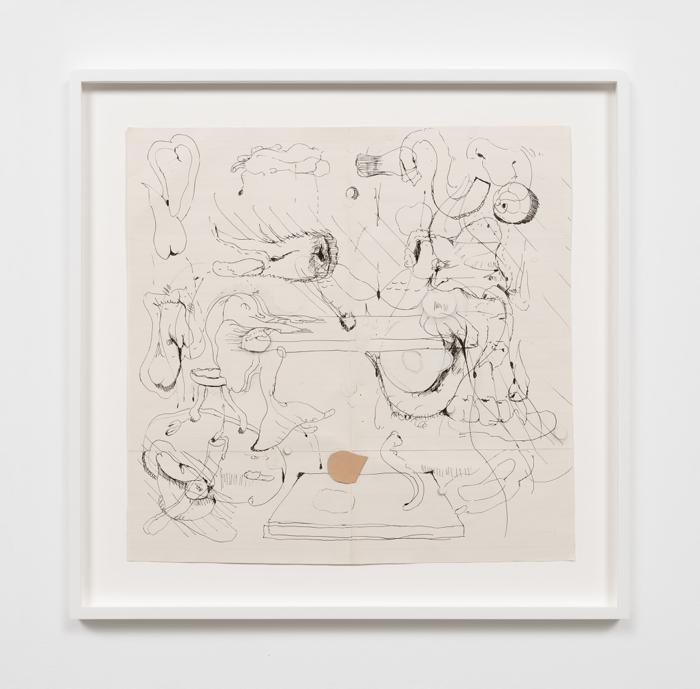 Stefanie Heinze

O.T. (2 Face a Covert Bully)

2023

Ink on paper

15.6 x 16.25 inches

39.5 x 41.1 cm

(SH 24/015)