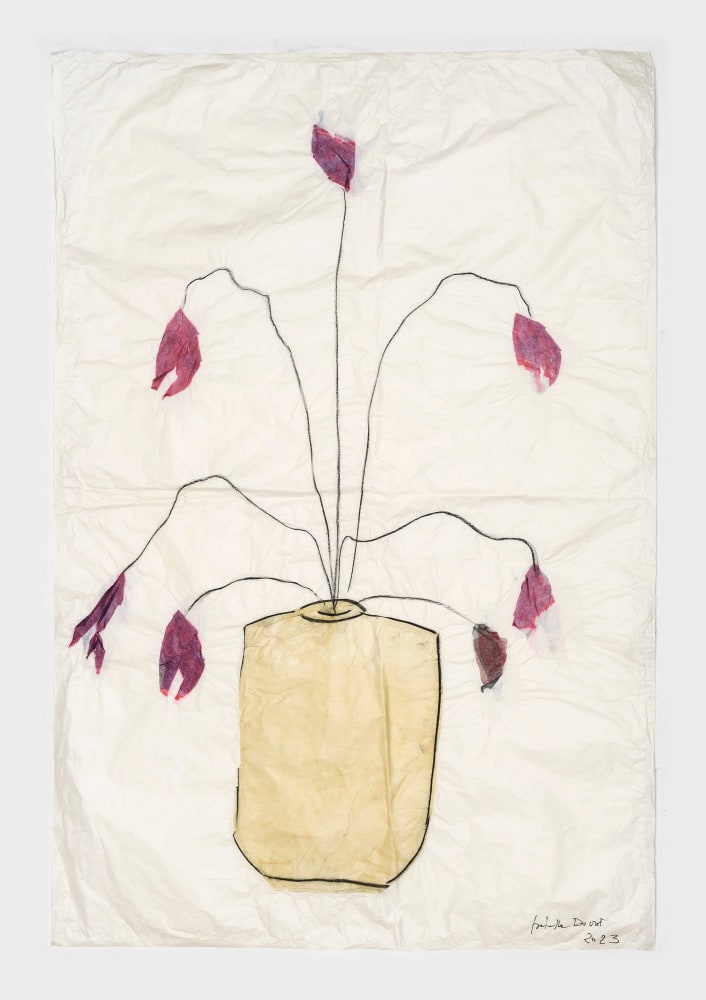 Isabella Ducrot

Purple Flowers

2023

Pigment, collage, and gold on Japan paper

58 1/4 x 39 1/2 inches

148 x 100 cm

(ID 23/003)
