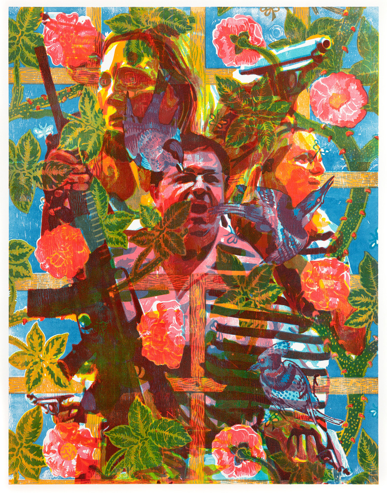 Zorawar Sidhu and Rob Swainston

June 28

2020-21

Multi-color woodblock print on paper

57.5 x 45.25 inches

146.1 x 114.9 cm

Edition of 5

$6,500