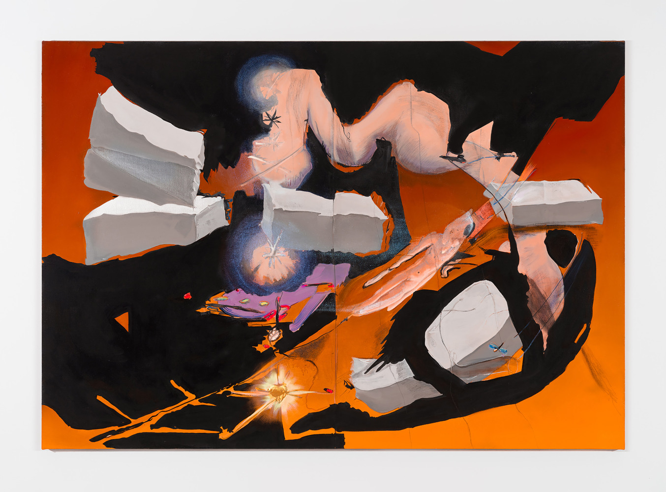 Stefanie Heinze

Breeze Blocks

2024

Oil and graphite on linen

51 x 73 inches

129.5 x 185.4 cm

(SH 24/006)