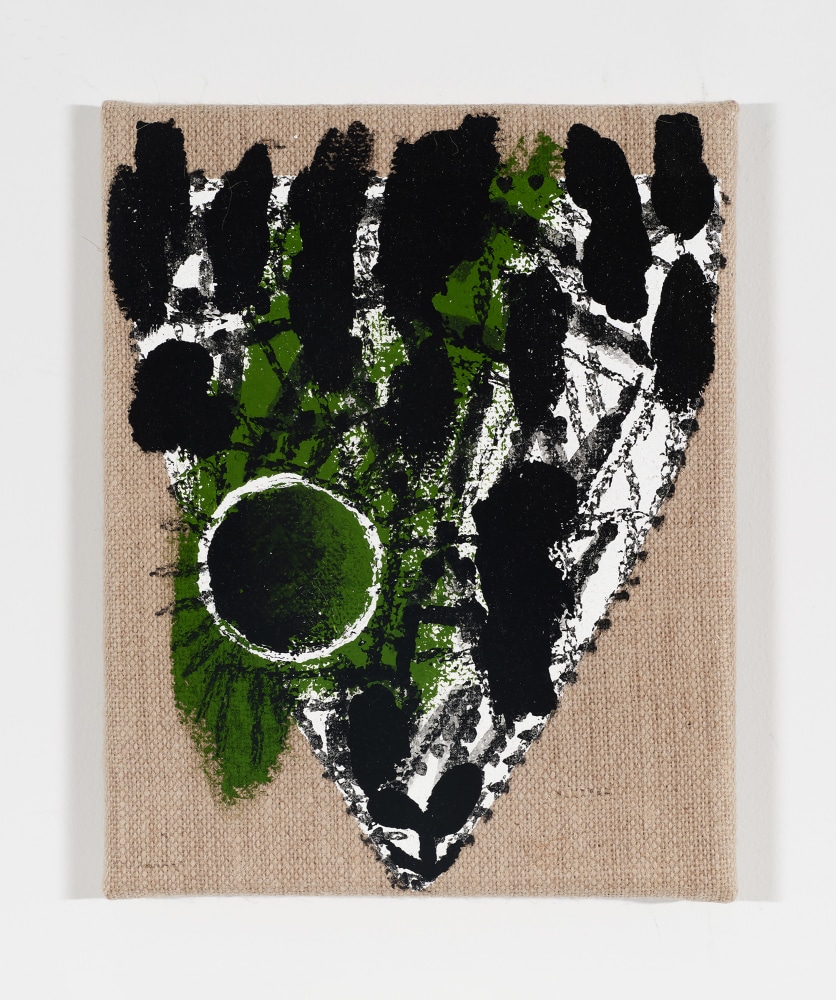 Charline von Heyl

Paradoxical Lamb #43

2022

Acrylic on burlap

10 x 8 inches

25.4 x 20.3 cm

(CvH 23/080)