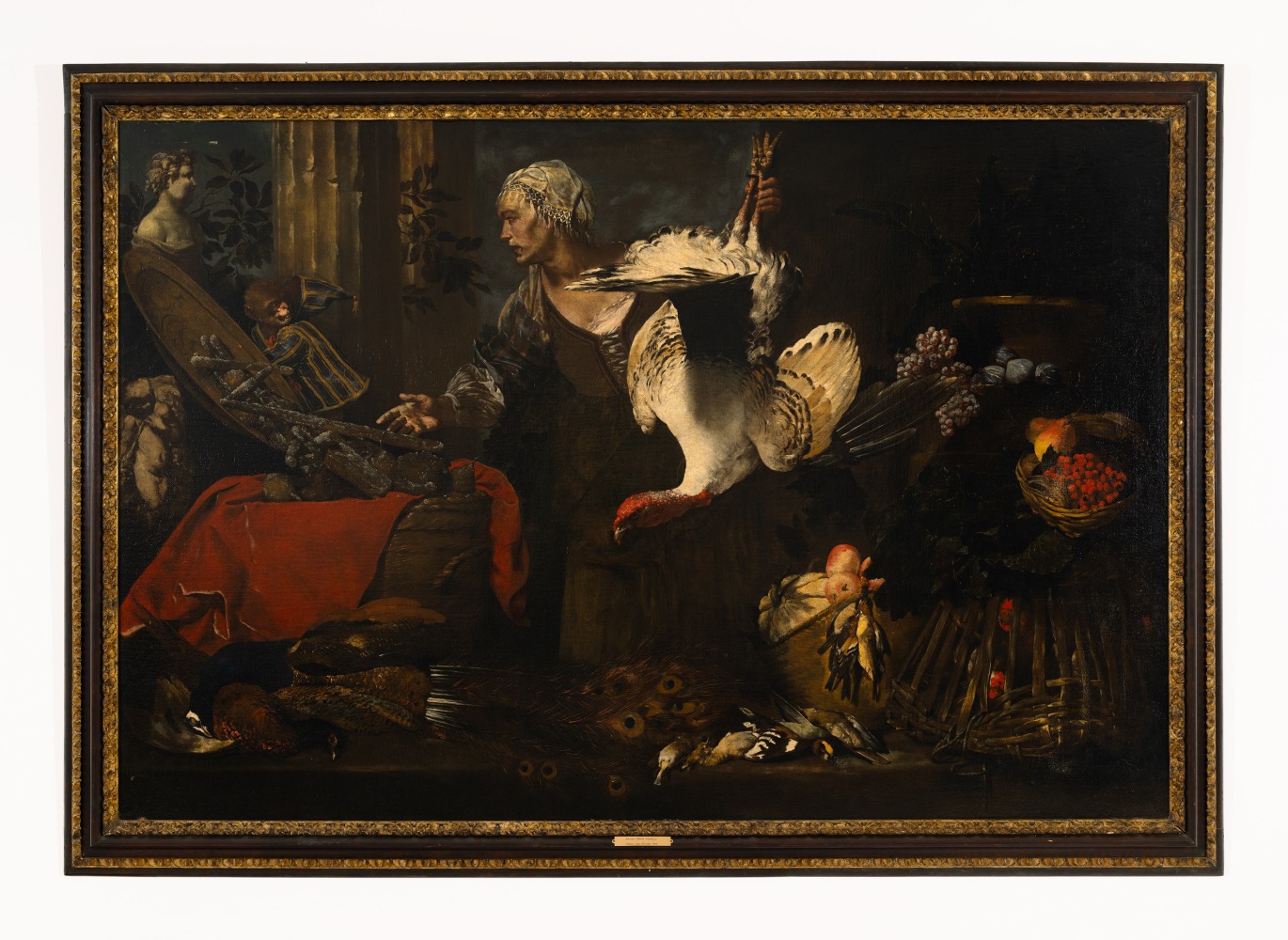 Anton Maria Vassallo (Genoa, c.1620 &amp;ndash; Milan, 1664/1672)

The Cook in the Pantry

Oil on canvas

58 1/4 x 78 3/4 inches

148 x 200 cm

(FP 23/026)