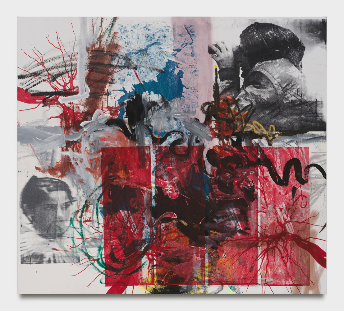 Leyla Yenirce

Tigris

2024

Oil, acrylic spray, and screen print on canvas

70 7/8 x 78 3/4 inches

180 x 200 cm

(LY 24/005)
