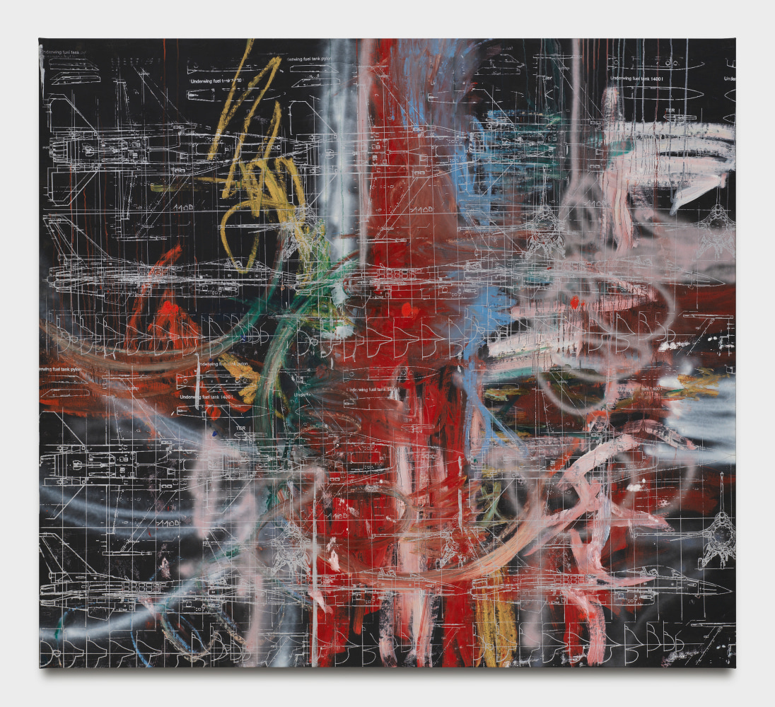 Leyla Yenirce

Fuel

2024

Oil, acrylic spray and screen print on canvas

70 7/8 x 78 3/4 inches

180 x 200 cm

(LY 24/006)