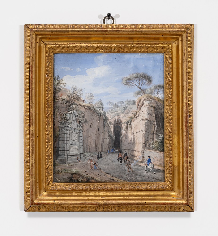 Gaspar van Wittel, also called Vanvitelli (Amersfoort, 1653 &amp;ndash; Rome, 1736)

Naples, the Seiano Cave (Cave of Pausilypon)

Gouache on paper

9 x 7.5 inches

23 x 19 cm

(FP 23/039)