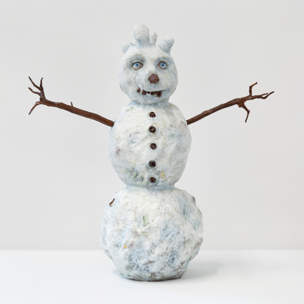 Sean Landers

Snowman

2024

Bronze hand-painted in oil

15.75 x 14.5 x 7.5 inches / 40 x 37 x 19 cm

Edition of 12 + 2 AP

$24,000