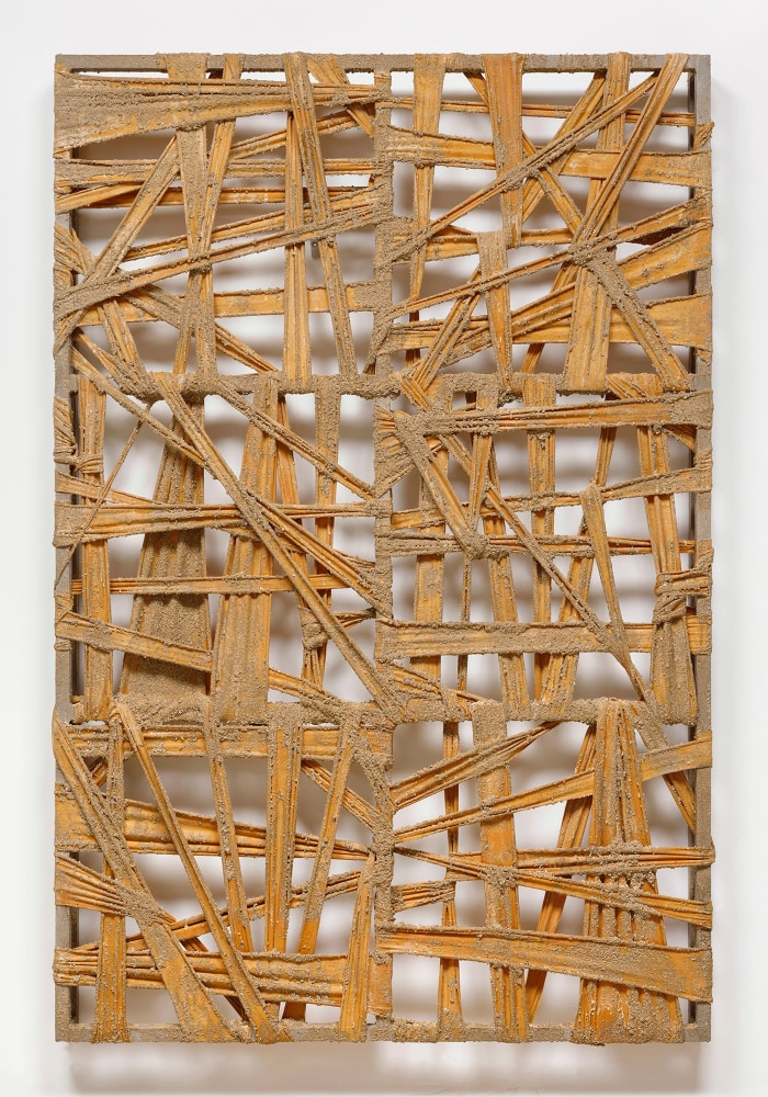 Nikita Gale

LOST ARENA 1

2025

Velvet, river sand, cast iron powder, travertine, aluminum

73 x 49 x 5 in

185.4 x 124.5 x 12.7 cm

(NG 25/002)