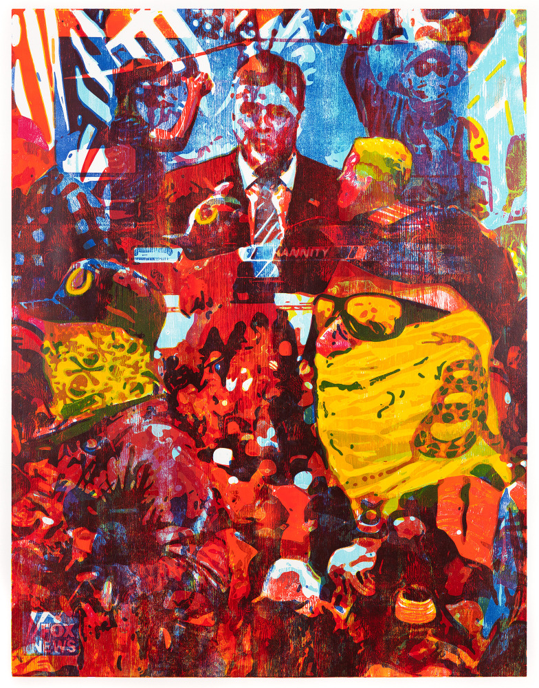 Zorawar Sidhu and Rob Swainston

December 12

2020-21

Multi-color woodblock print on paper

57.5 x 45.25 inches

146.1 x 114.9 cm

Edition of 5

$6,500