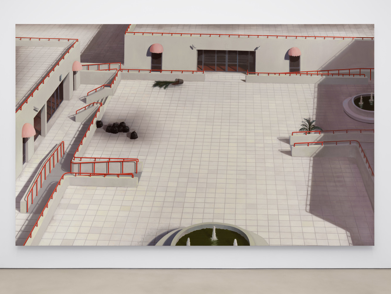 Thomas Eggerer

Plaza A

2022-2023

Oil and resin on canvas

106 x 172 inches

269.2 x 436.9 cm

(TE 23/001)