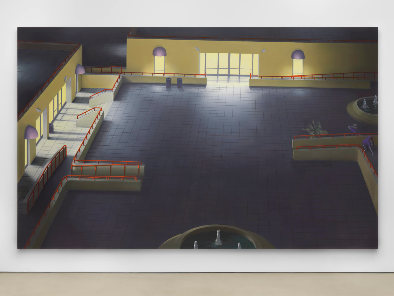 Thomas Eggerer

Plaza B

2022-2023

Oil and resin on canvas

106 x 172 inches

269.2 x 436.9 cm

(TE 23/002)