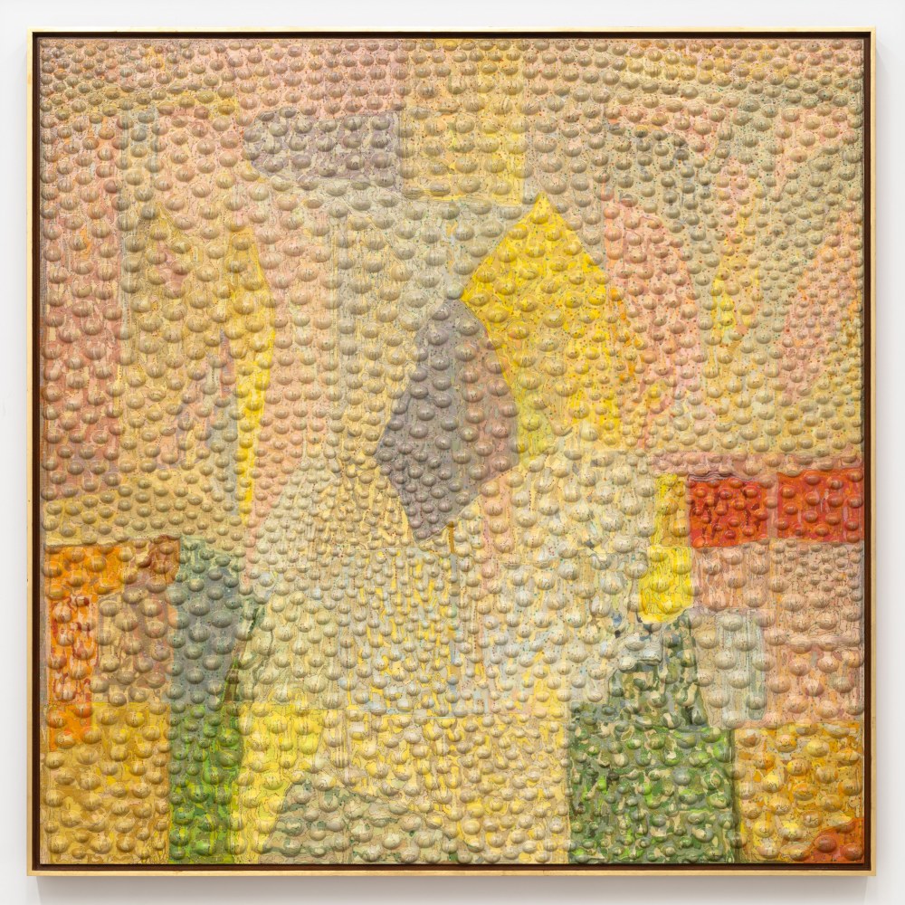 Jorge Pardo

Untitled

2022

Acylic and color pencil on engraved MDF, triply birch, veneer, gold leaf

72 3/4 x 72 3/4 x 3 inches

184.8 x 184.8 x 7.6 cm