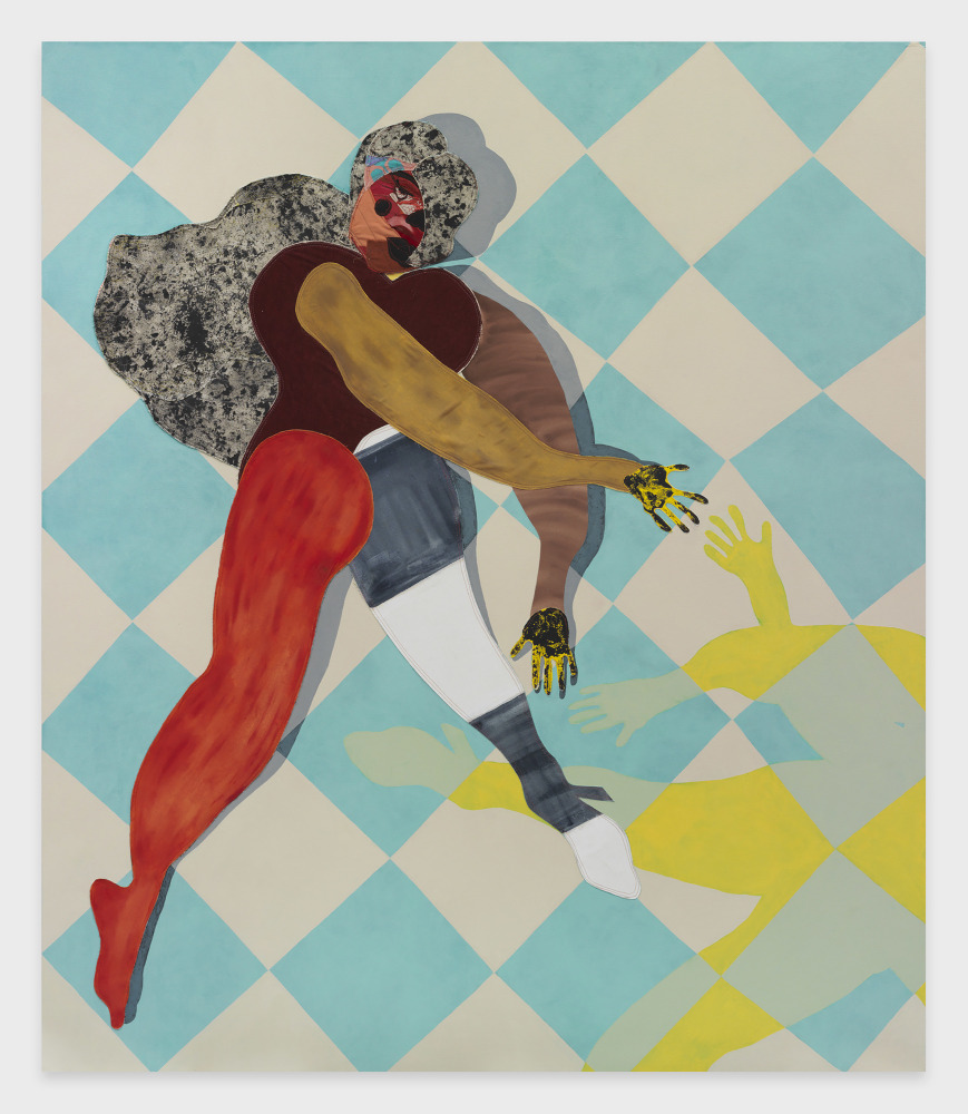 Tschabalala Self

Innocence

2025

Oil, acrylic, fabric, thread, chiffon, and painted canvas on canvas

84 x 72 in

213.4 x 182.9 cm

(TS 25/003)