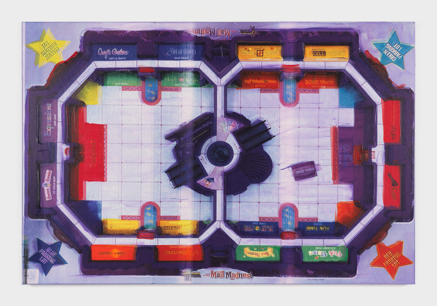 Simon Denny

Dungeon map 3: Mall Madness board

2024

Oil and UV print on canvas

39.4 x 59 inches

100 x 149.9 cm

(SD 24/007)