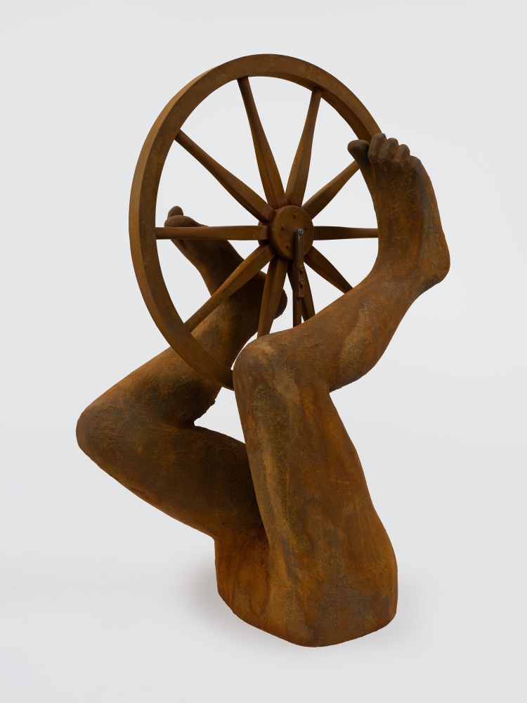 Derek Fordjour

Churn

2023

Polymer substrate, polyester, electrical components and rust

32 1/2 x 22 x 12 inches

82.6 x 55.9 x 30.5 cm

(DF 23/031)