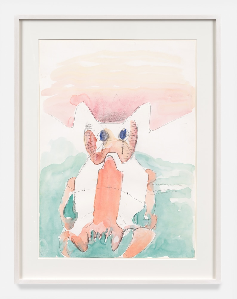 Maria Lassnig

Untitled

Pencil and watercolor on paper

ca. 1990-1999

34 x 26 inches

86.2 x 66.2 cm

(ML 24/012)
