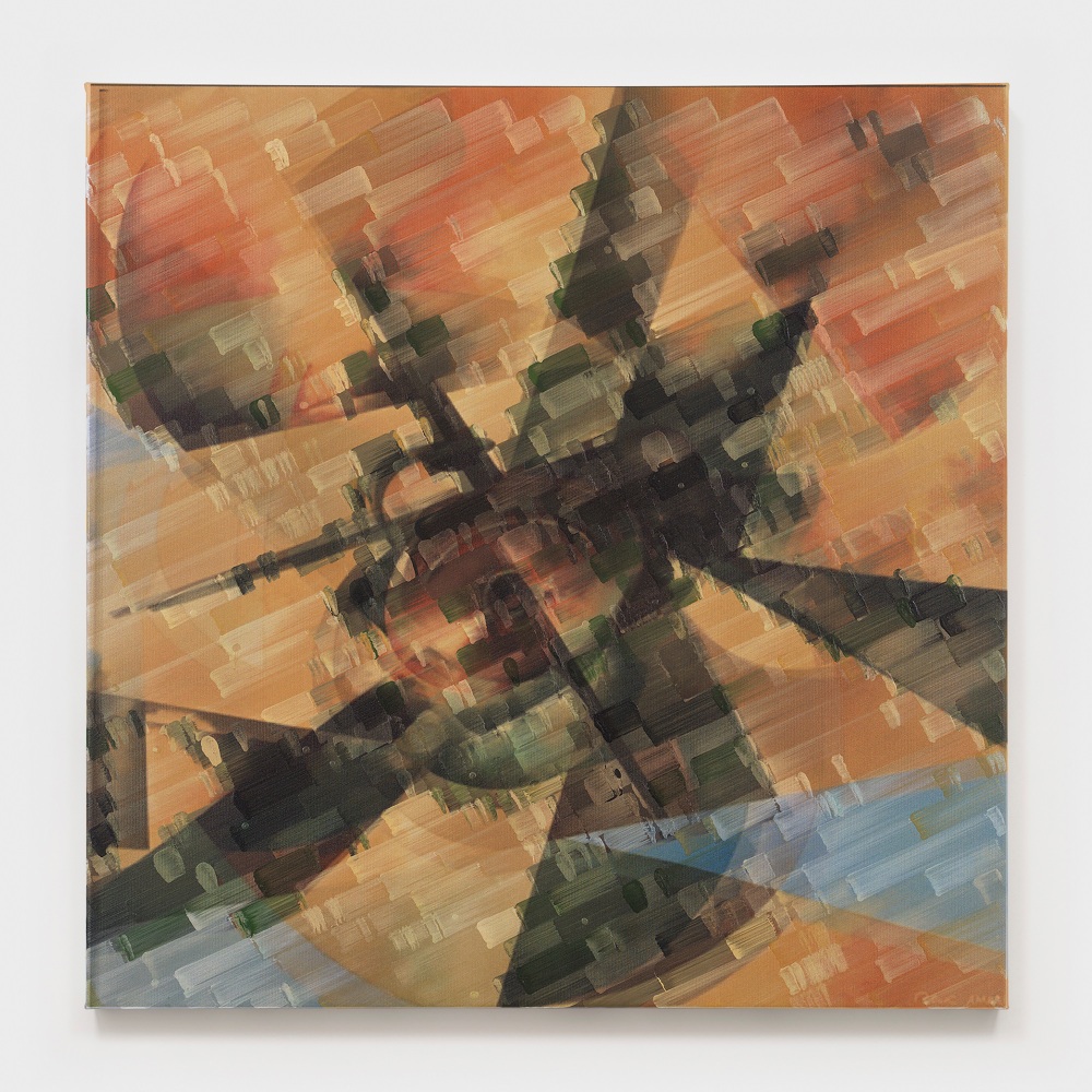 Simon Denny

Output 0971, 2025

2025

Plotted acrylic and inkjet on canvas

47 1/4 x 47 1/4 in

120 x 120 cm

(SD 25/001)