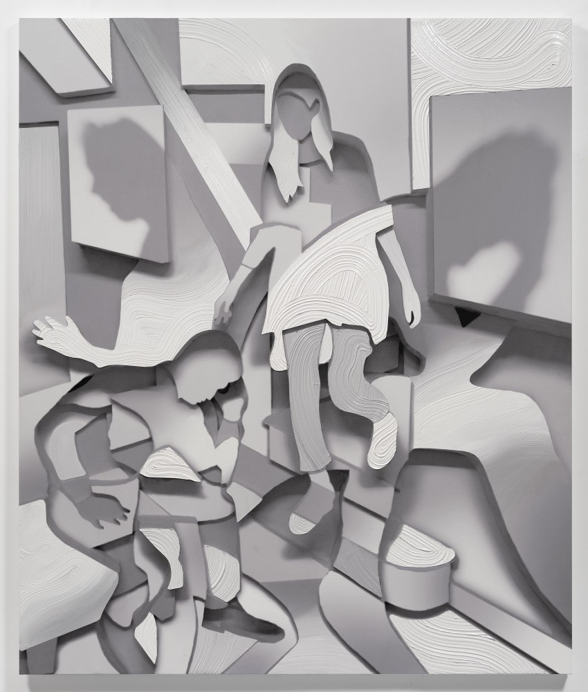 Pieter Schoolwerth

Break Up #2

2016/2022

Oil, acrylic, and inkjet print on canvas

70 x 58 1/4 inches

177.8 x 148 cm