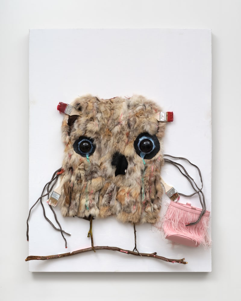 JON PYLYPCHUK

Luella Grace, 2025

Fur, found purse, Smiths CD, wood, oil paint, acrylic paint, resin

36 x 48 in
91.4 x 121.9 cm

&amp;nbsp;

$10,000