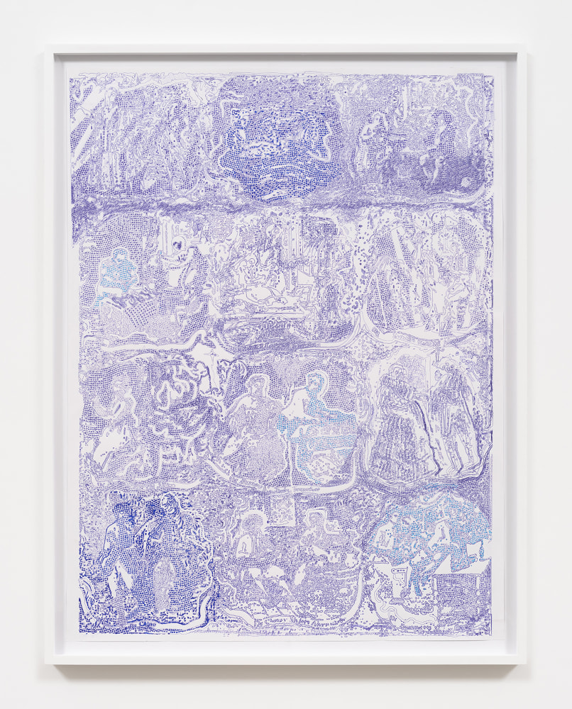 Austin Martin White

frame?(after de Mena and Barreda)

2023

Ballpoint pen and watercolor on paper

38.4 x 29.25 inches

97.5 x 74.3 cm

(AMW 23/024)