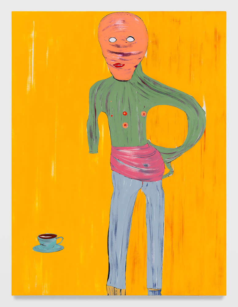 Nicola Tyson

I Am a Teapot

2024

Acrylic on canvas

90 x 68 inches

228.6 x 172.7 cm

(NT 24/011)