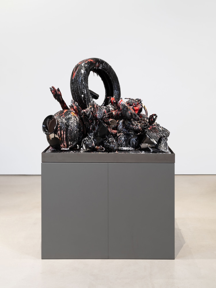 Walead Beshty

El circo contempor&amp;aacute;neo (February 17-March 1, 2015: Cer&amp;aacute;mica Suro Contempor&amp;aacute;nea, Guadalajara, Jalisco, Mexico) 2015

2013

Ceramica Suro slip cast remnants, glaze, and firing plate

50 x 42 x 72 inches

127 x 106.7 x 182.9 cm

(WB 15/024)