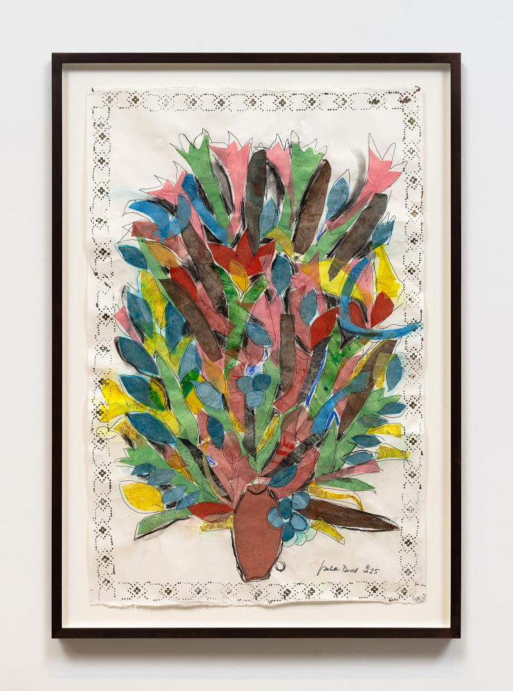 Isabella Ducrot

Profusion XXIII

2025

Pigments, ink, and collage on paper

43 1/2 x 30 1/2 in

110.5 x 77.5 cm

(ID 25/040)