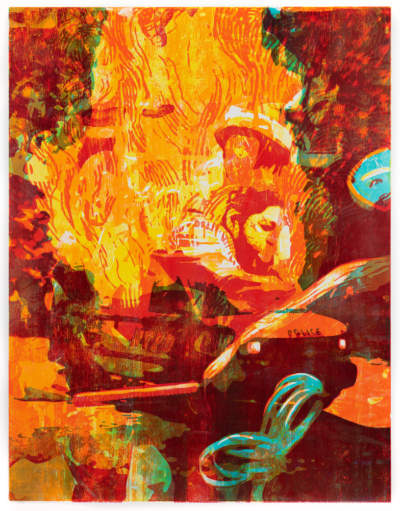 Zorawar Sidhu and Rob Swainston

May 29

2020-21

Multi-color woodblock print on paper

57.5 x 45.25 inches

146.1 x 114.9 cm

Edition of 5

$6,500