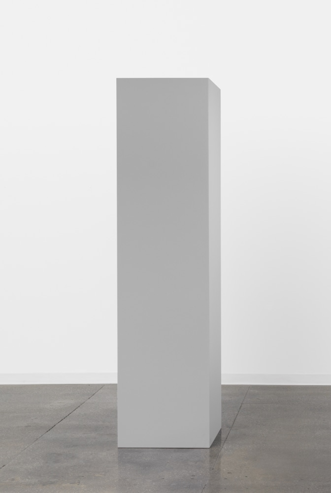Robert Morris

Column, 1961/2017

Painted plywood

96 &amp;times; 24 &amp;times; 24 inches (243.8 &amp;times; 61 &amp;times; 61 cm)

Courtesy of Castelli Gallery

&amp;copy; 2023 The Estate of Robert Morris /
Artists Rights Society (ARS), New York