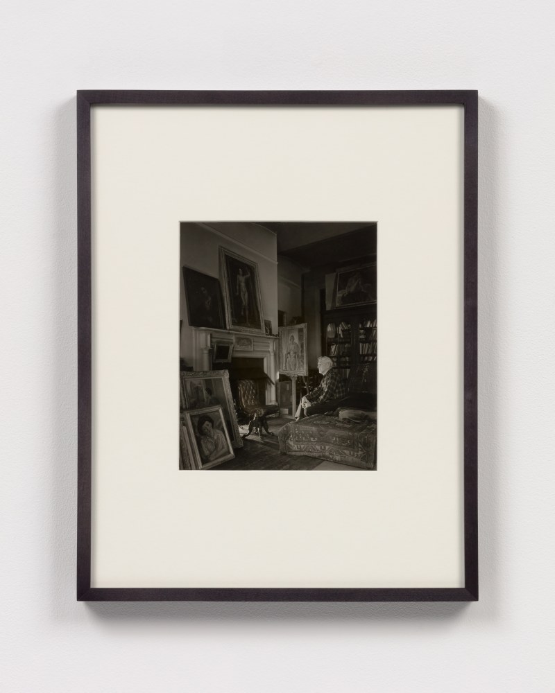 John Sloan, New York, c. 1947

gelatin silver print mounted on card, vintage

image: 9&amp;frac14; x 7⅜ in. / 23.5 x 18.7 cm

mount: 13 x 10 in. / 33 x 25.4 cm