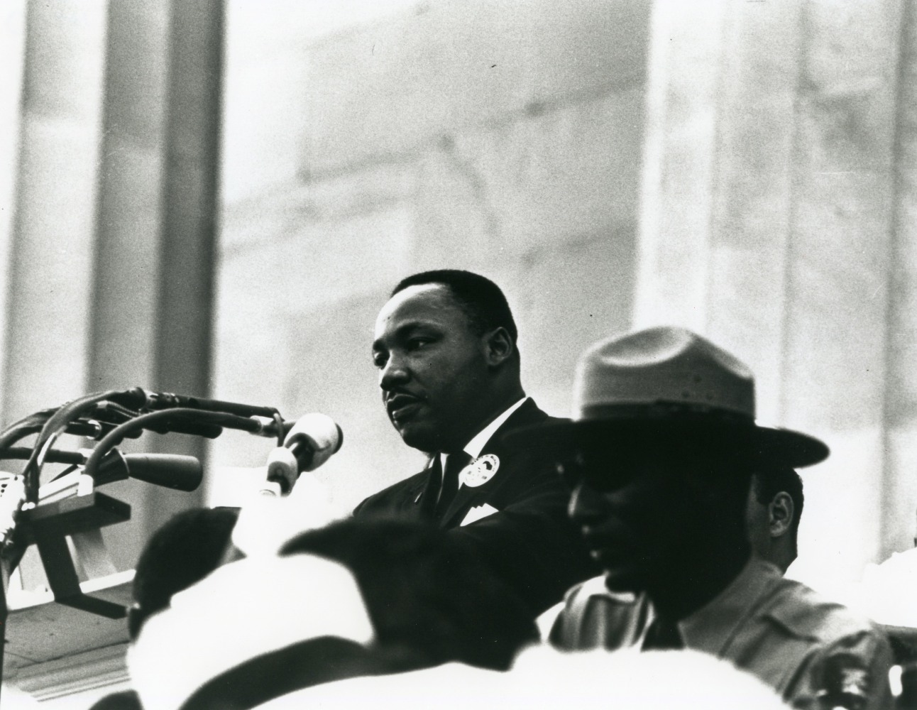 Dr. Martin Luther King, Jr. , March on Washington for Jobs and Freedom, Washington D.C., August 28, 1963 (Courtesy National Archives)