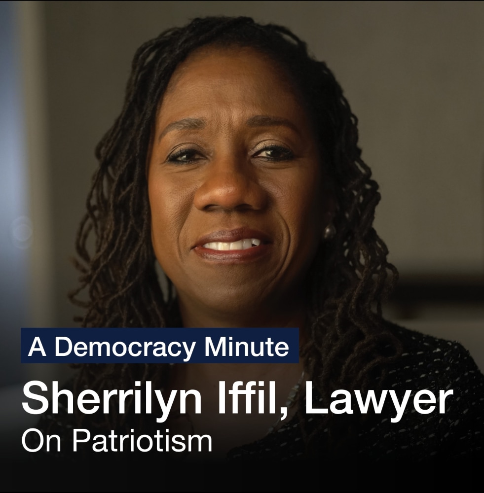 A Democracy Minute

Sherrilyn Ifill: How do we define patriotism?&amp;nbsp;

Watch Here

Access PBS NewsHour Lesson Here

(1 of 11)