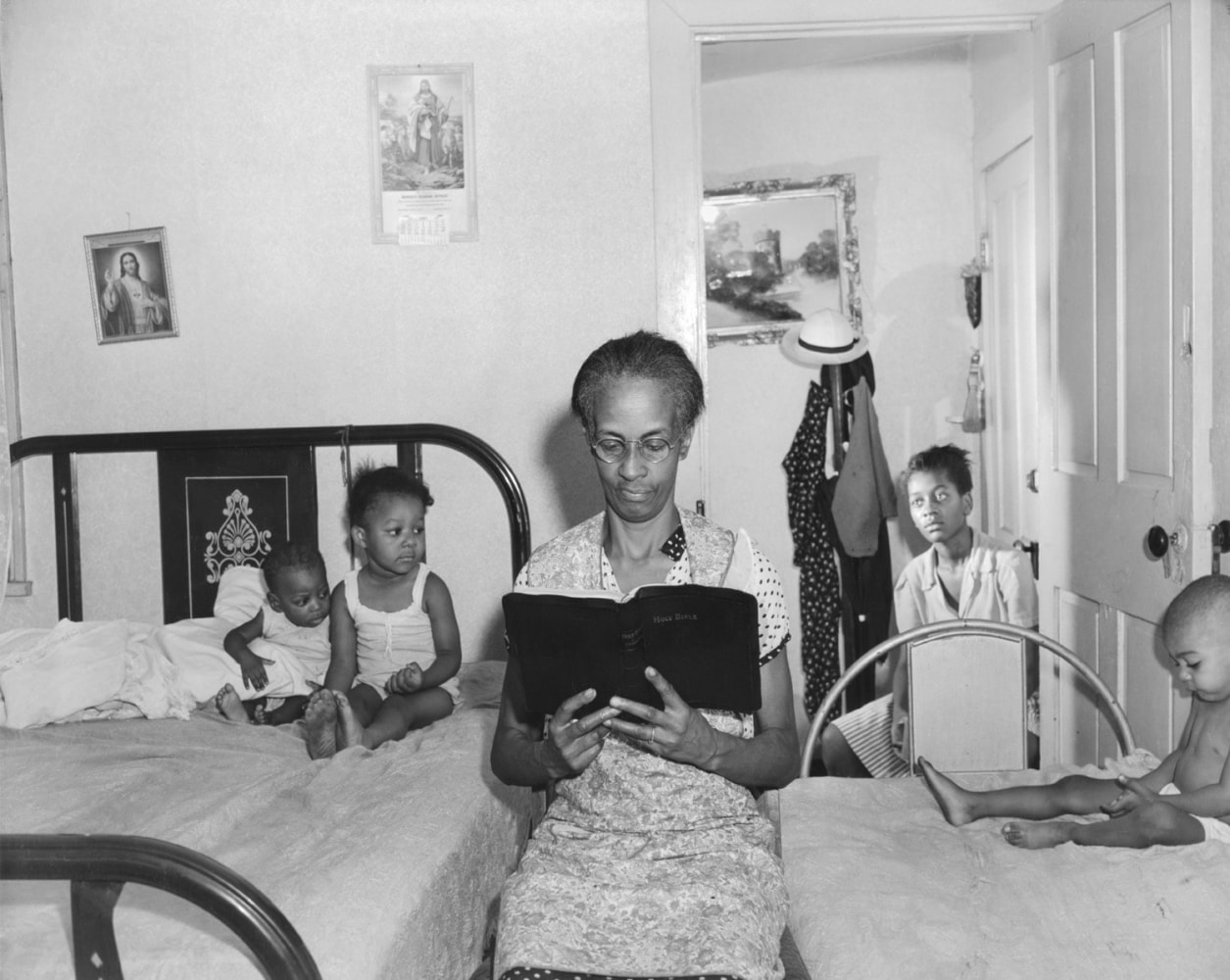 Gordon Parks,&amp;nbsp;Bible Lessons, Washington, D.C., 1942
