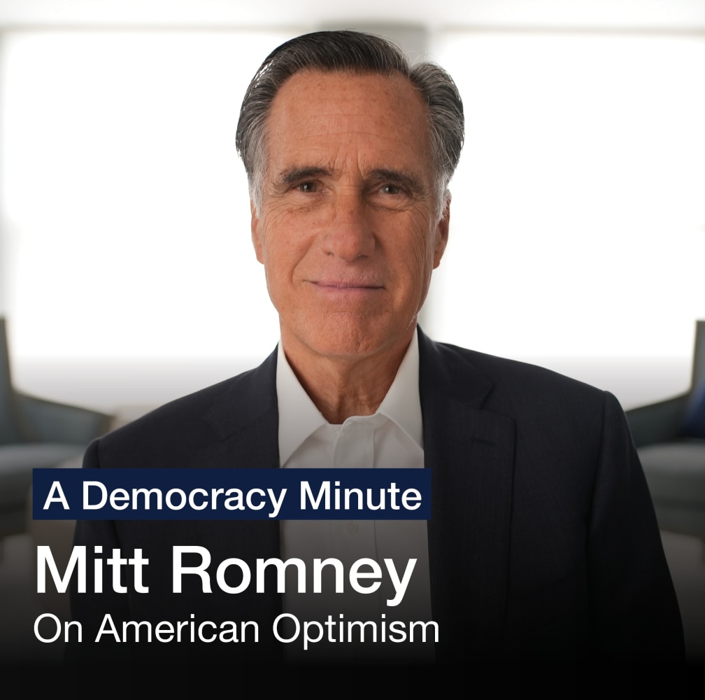A Democracy Minute

Mitt Romney: What gives you optimism about America?

Watch Here

Access PBS NewsHour Classroom Lesson Here

(5 of 11)