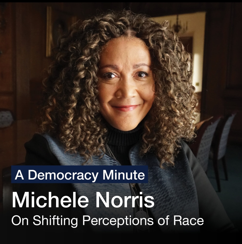 A Democracy Minute

Michele Norris:&amp;nbsp;What does it mean to be an American?

Watch Here

Access PBS NewsHour Classroom Lesson Here

(9 of 11)