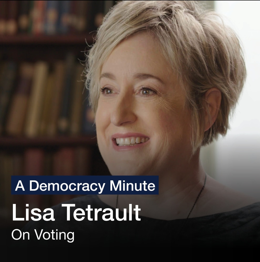 A Democracy Minute

Lisa Tetrault: Do you believe voting is a fundamental right?

Watch Here

(8 of 11)