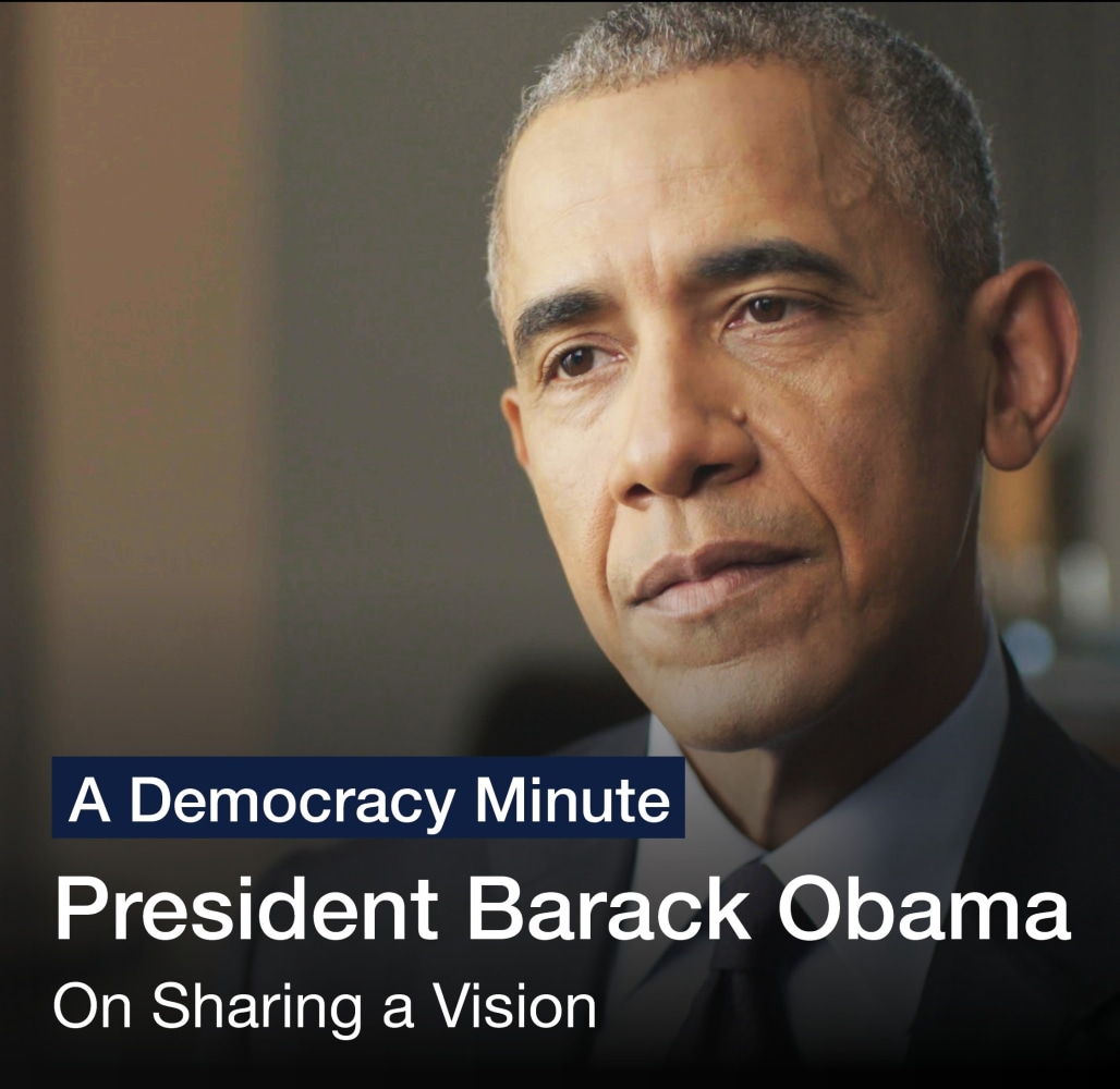 Leadership: A Democracy Minute

President Barack Obama: On Sharing A Vision&amp;nbsp;

Watch Here

(5 of 12)