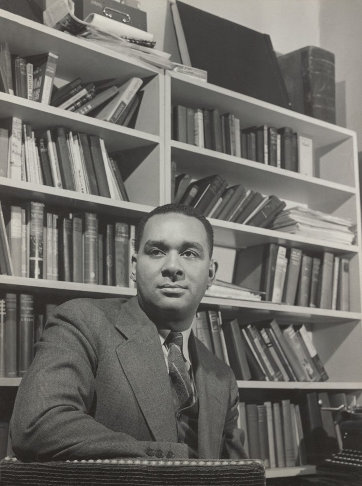 Gordon Parks,&amp;nbsp;Richard Wright, New York, New York, 1943.