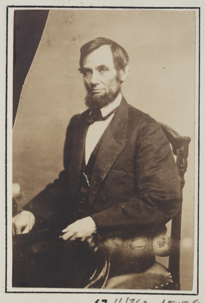 President Abraham Lincoln, May 16, 1861 (Courtesy Library of Congress)