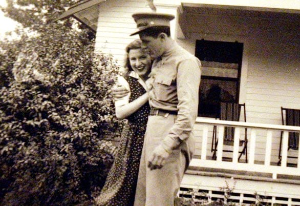 President Obama&amp;#39;s grandparents, Stanley and Madelyn Dunham, during World War II (Courtesy Barack Obama Presidential Library)