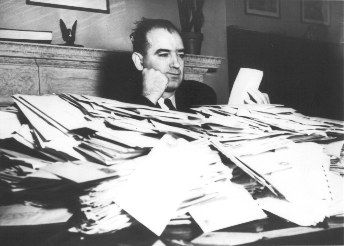 Senator Joseph McCarthy, 1950 (Courtesy Library of Congress)