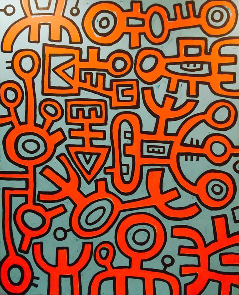 Mohamed Ahmed Ibrahim

Untitled 2&amp;nbsp;(2019)

Acrylic on canvas

78 x 59&amp;nbsp;in.&amp;nbsp;

$25,000