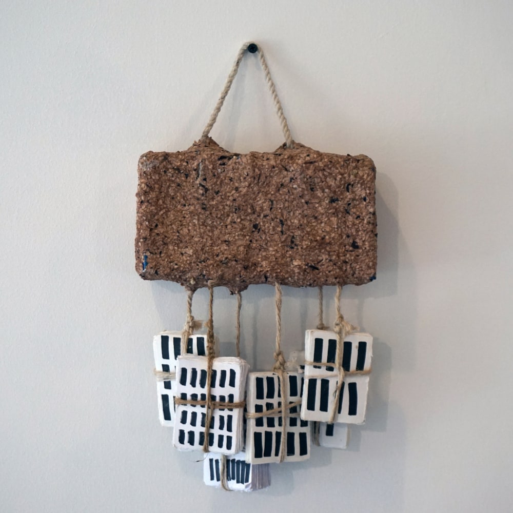 Mohamed Ahmed Ibrahim

Hanging Objects 9&amp;nbsp;(2020)

Paper mache and cardboard

12 x 8&amp;nbsp;in.&amp;nbsp;

&amp;nbsp;