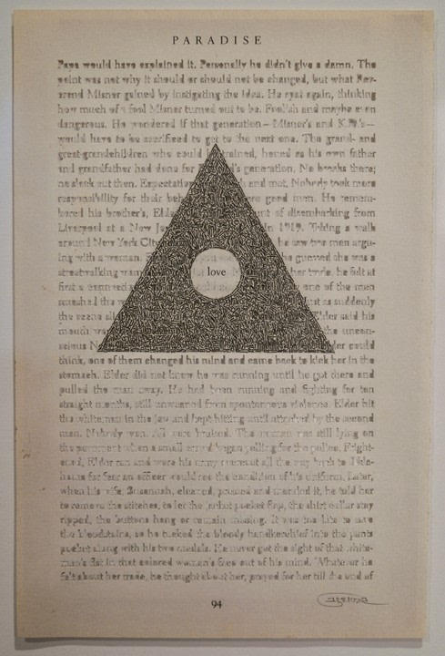 Youdhisthir Maharjan
Last Word
2017
Hand-cut text collage on reclaimed book pages
9.25 x 6 in.
$1,100
&amp;nbsp;