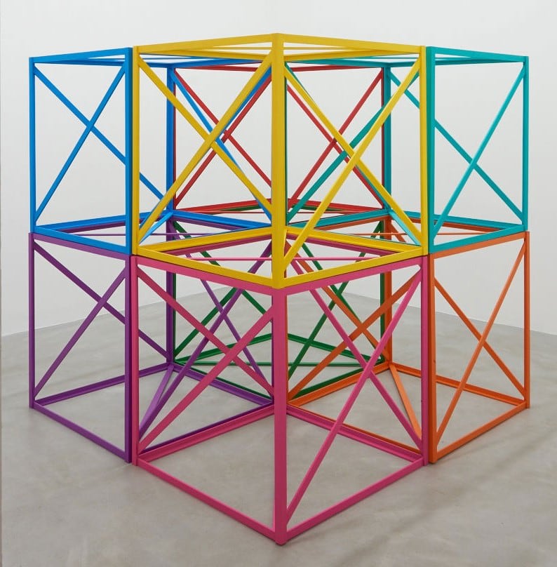 Rasheed Araeen

Eight Colorful Friends

2018

Painted Wood

48&amp;nbsp;x 48&amp;nbsp;x 48 in.