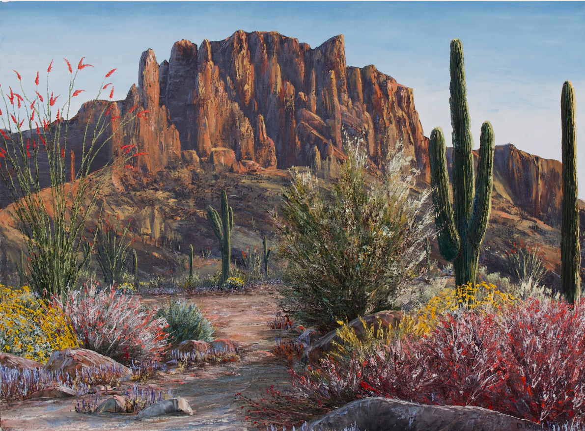 Superstition Mountains, 2023
Oil on canvas
36 x 48 inches

SOLD