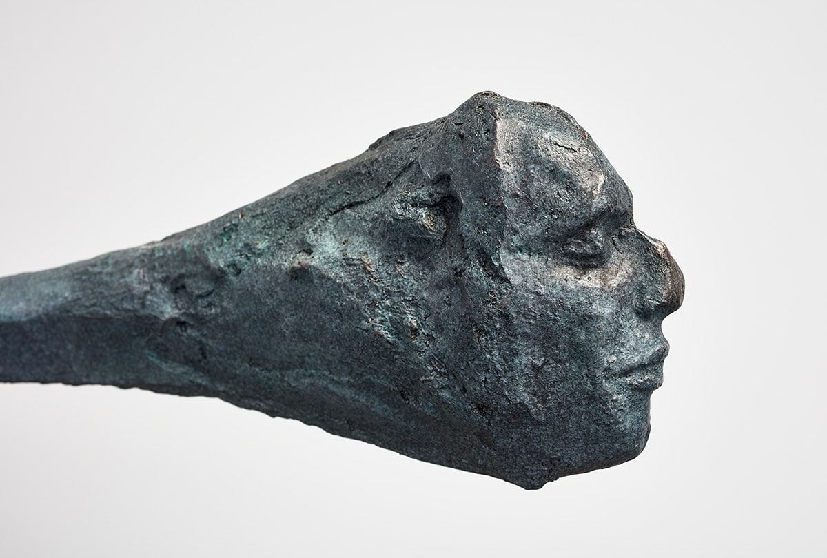 Evan Holloway
Third Verse, 2018
patinated bronze
127 x 87 3/4 x 43 inches
(322.6 x 222.9 x 109.2 cm)
unique in a series of 3 with 1 AP