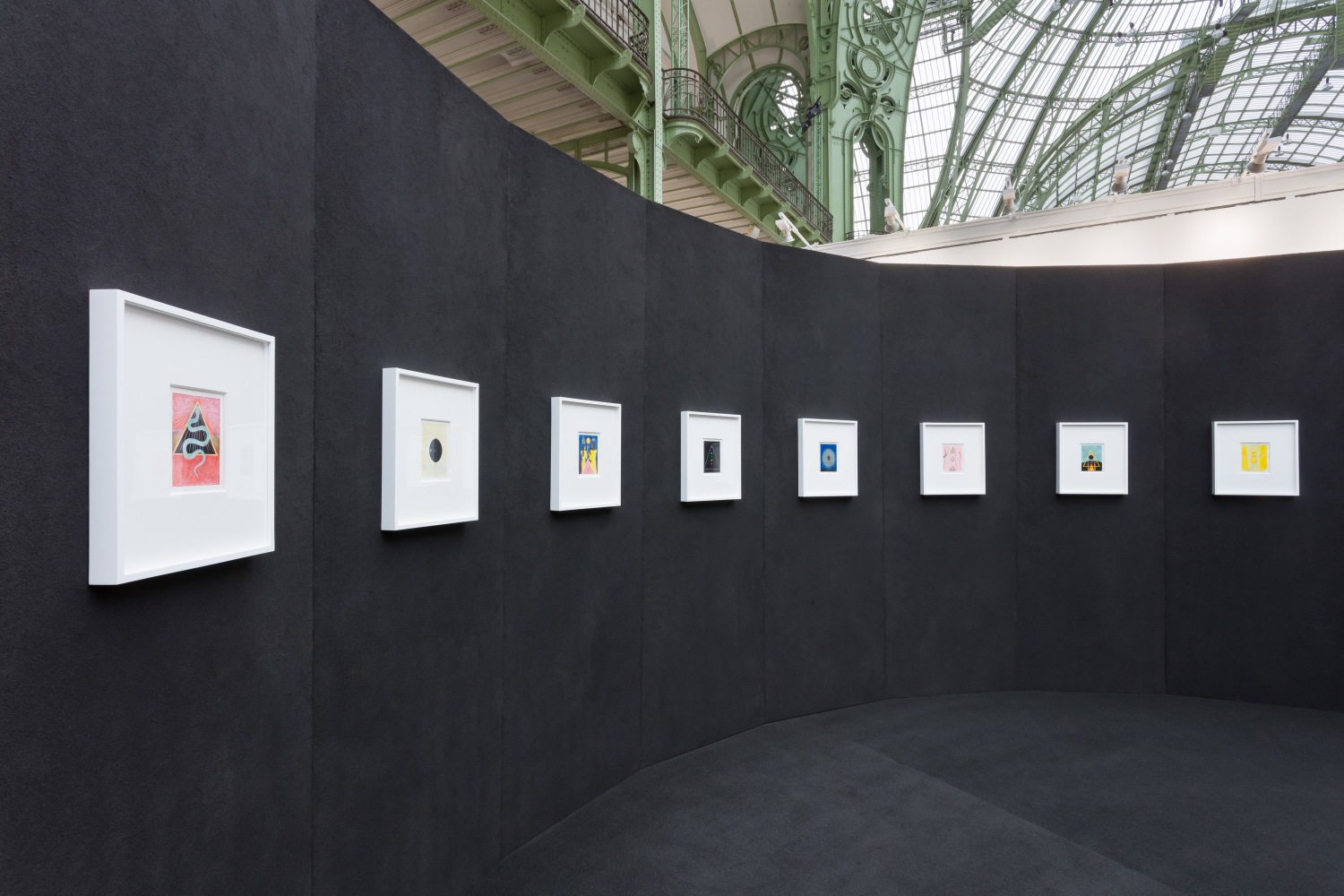 Jennifer Guidi: 11:11, October 17 &amp;ndash; 20, 2019, Foire Internationale D&amp;#39;Art Contemporain (FIAC), Paris, Installation view, Photo by Mark Blower
